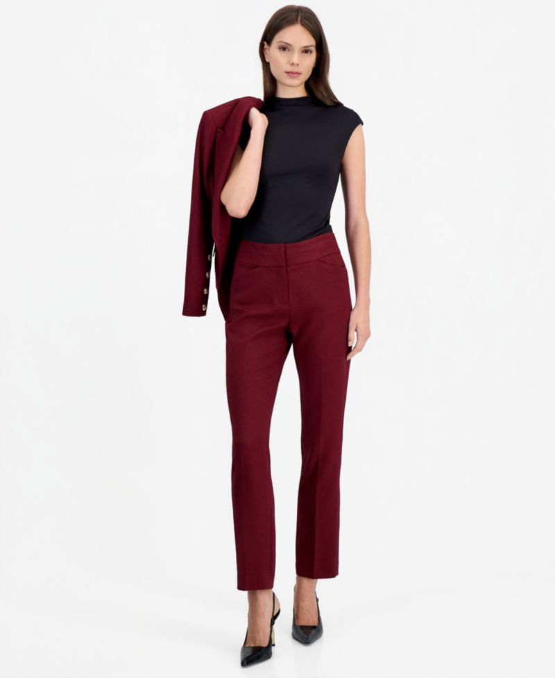 Women's Flared-Leg Mid-Rise Pants