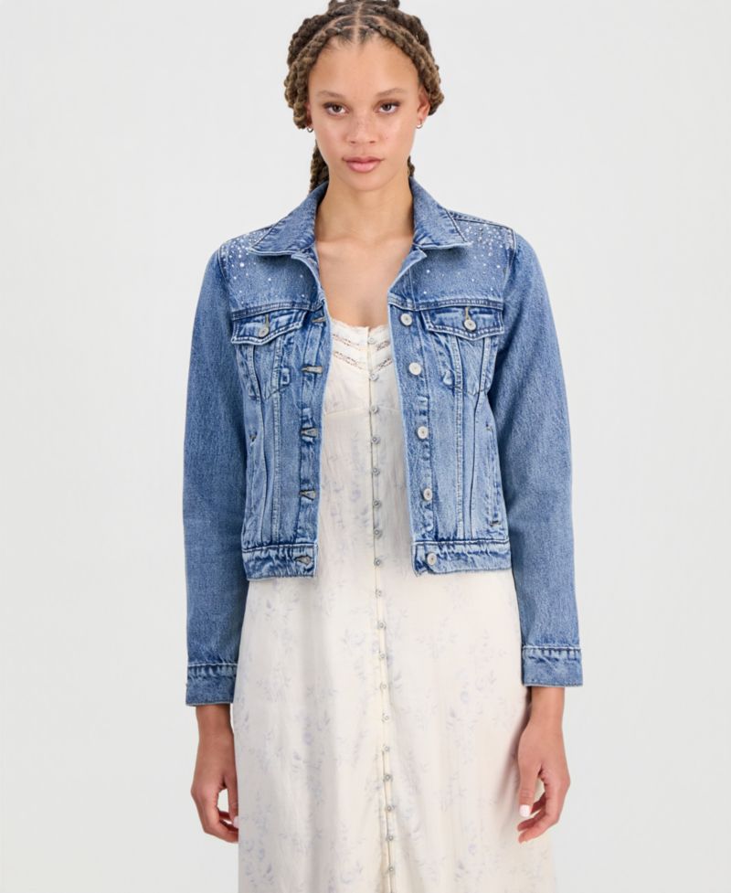 Women's Tomboy Denim Trucker Jacket