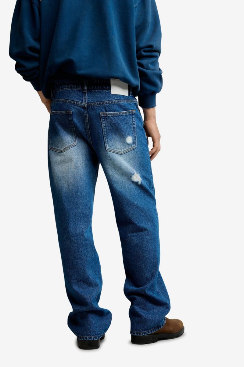 Men's Patched jeans