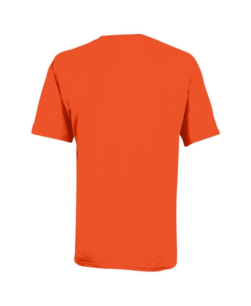 Big Boys and Girls Orange Oklahoma State Cowboys Arch Over Logo T-Shirt