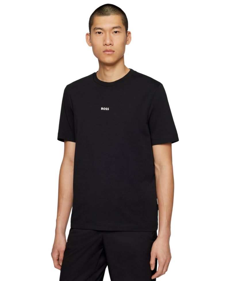 Men's Logo Print Relaxed-Fit T-Shirt