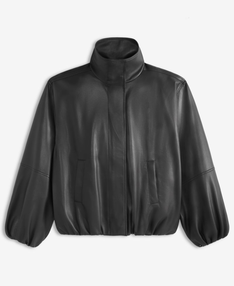 Petite Zip-Up Bomber Jacket