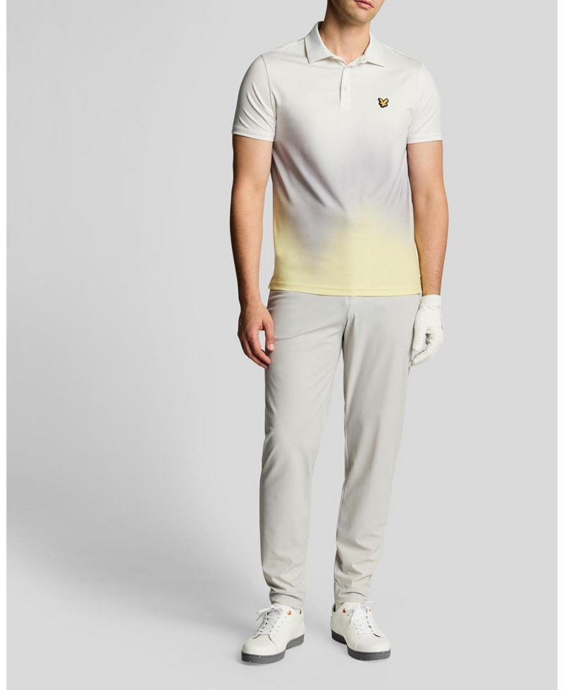 Men's Gradient Polo Shirt