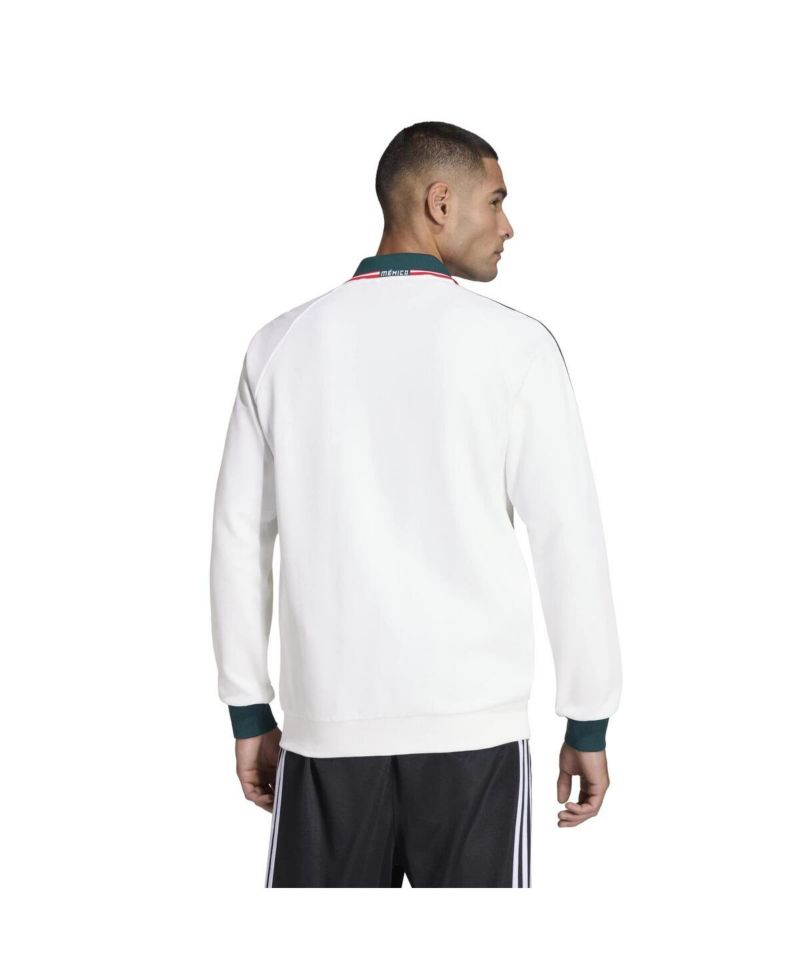 Men's White Mexico National Team 2026 World Cup Anthem Full-Zip Jacket