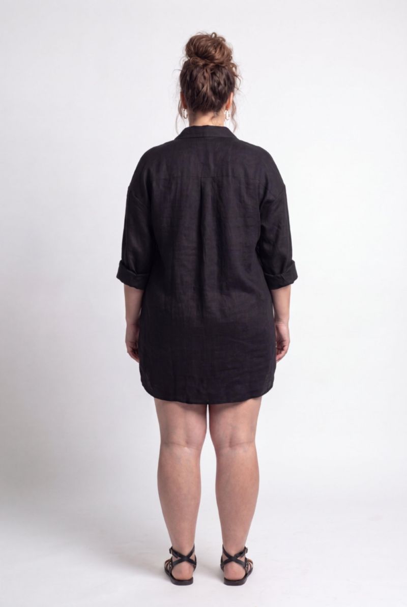 Women's Essential Go-Anywhere Oversized Beach Shirt Cover Up