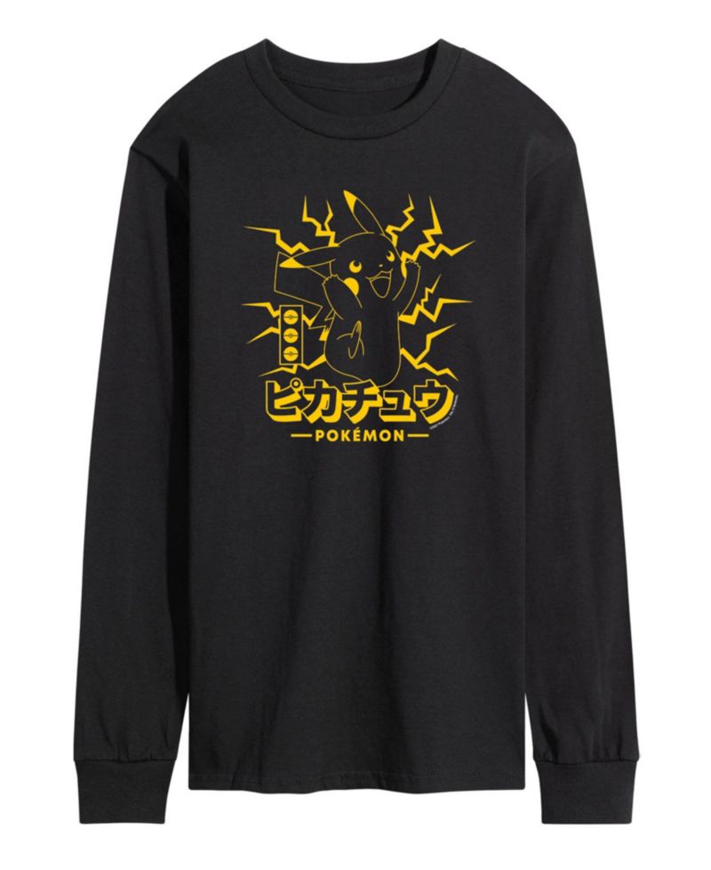 Men's Pokemon Long Sleeve T-shirt