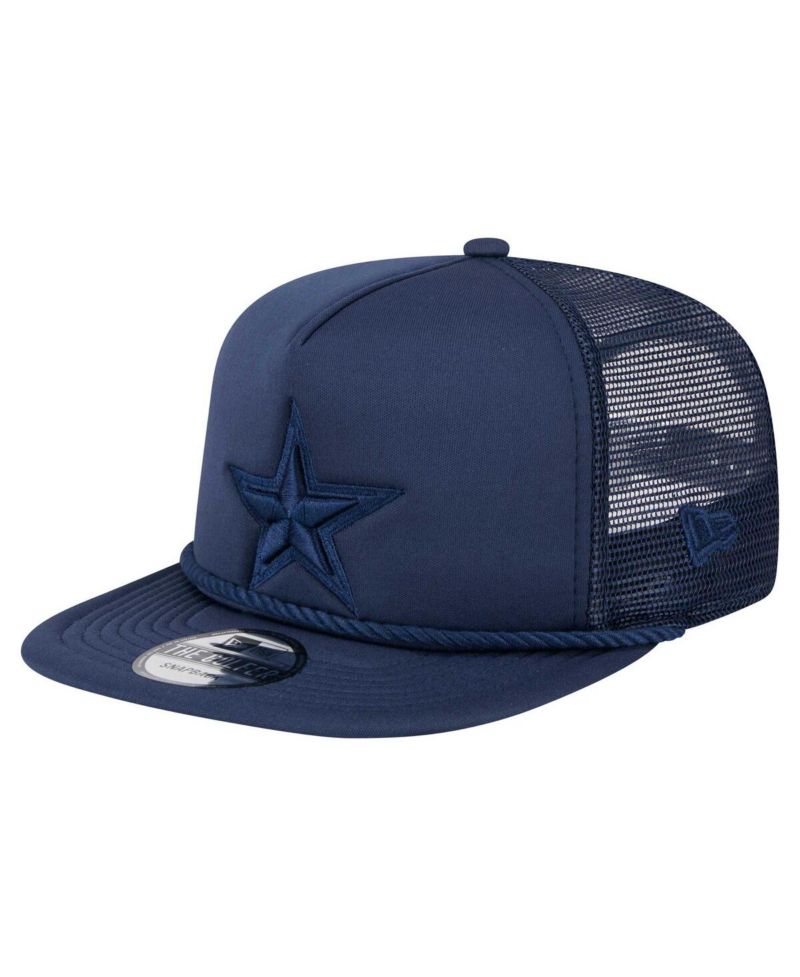 Men's Navy Dallas Cowboys Active Tone Golfer Snapback Hat