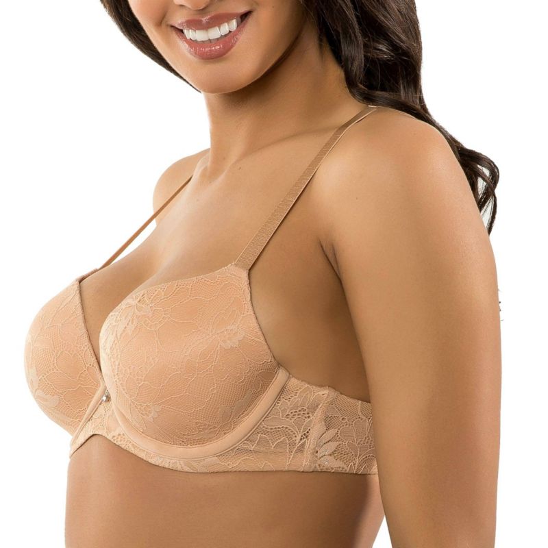 Women's Luxlacy Lace T-Shirt Bra, True Nude, 40H