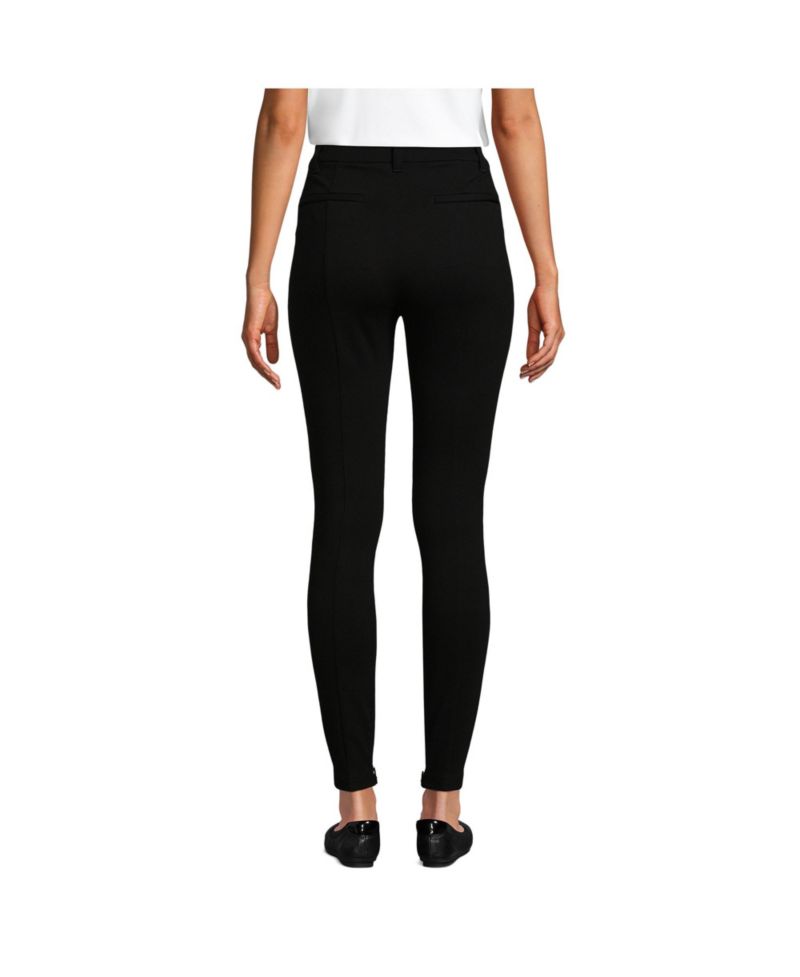 Women's High Rise Ponte Polished Leggings