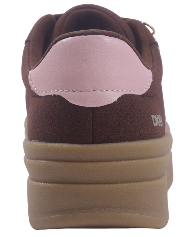Girls' Tri Geselle Platform Heart Charm Lace-Up Sneakers