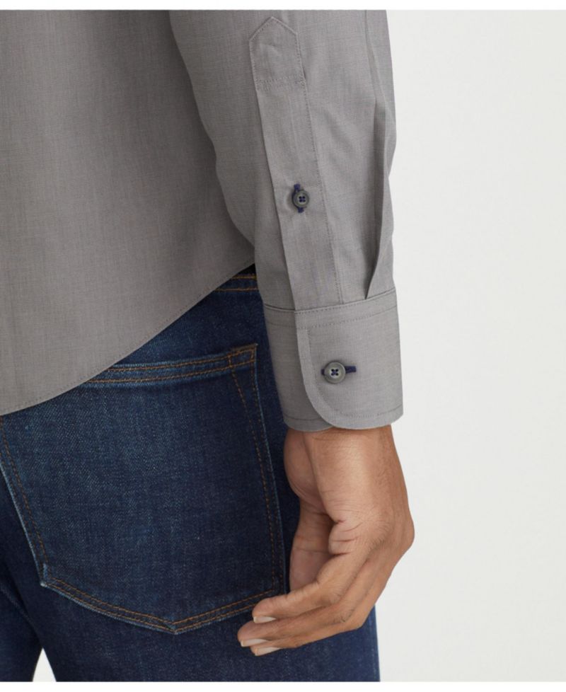 Men's Regular Fit Wrinkle-Free Sangiovese Button Up Shirt