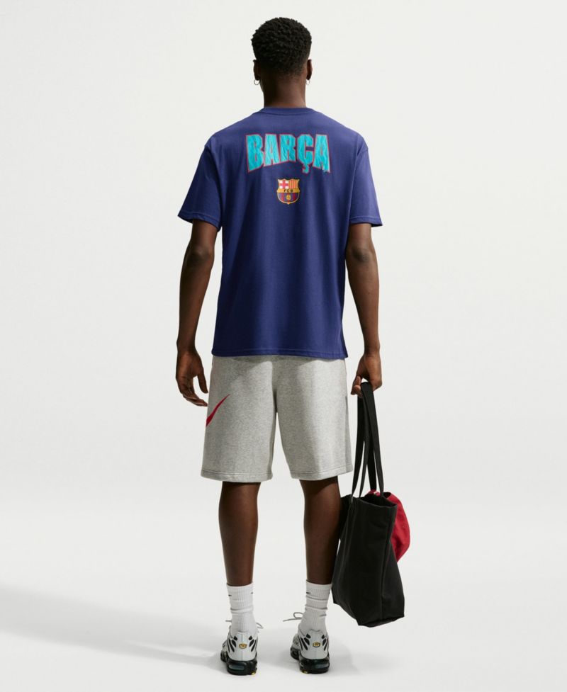Men's Navy Barcelona 2026/27 Barca T-Shirt
