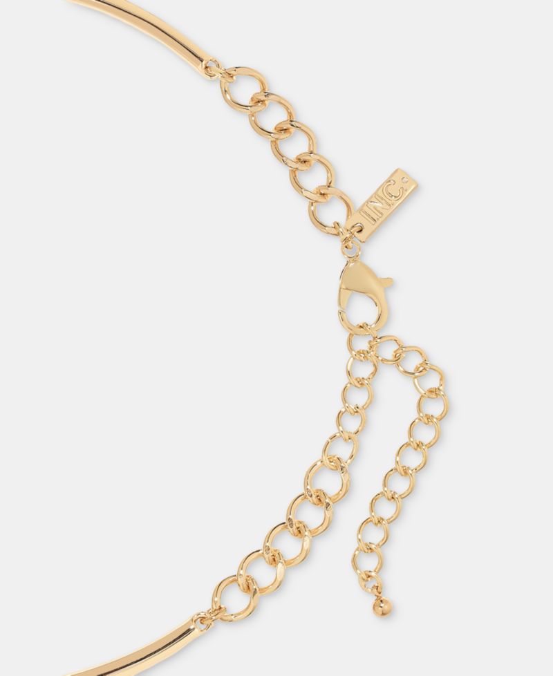 Structured Collar Necklace, 15-1/2" + 3" extender