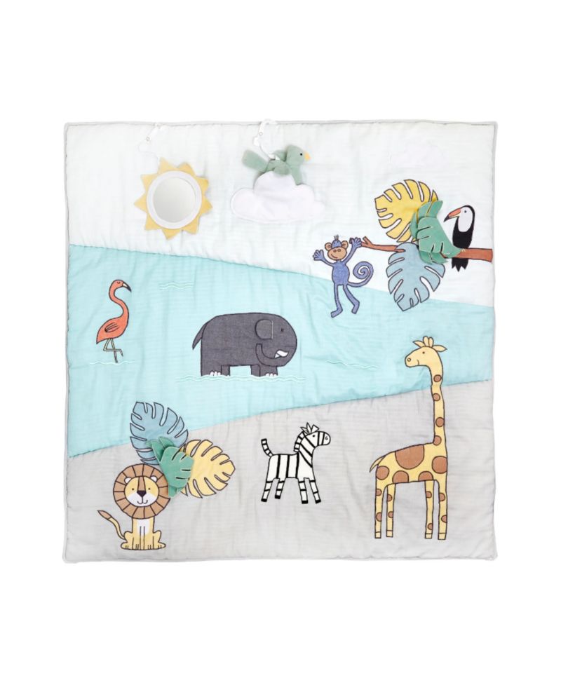 Baby Boys or Baby Girls Play Mat, 3 Piece Set