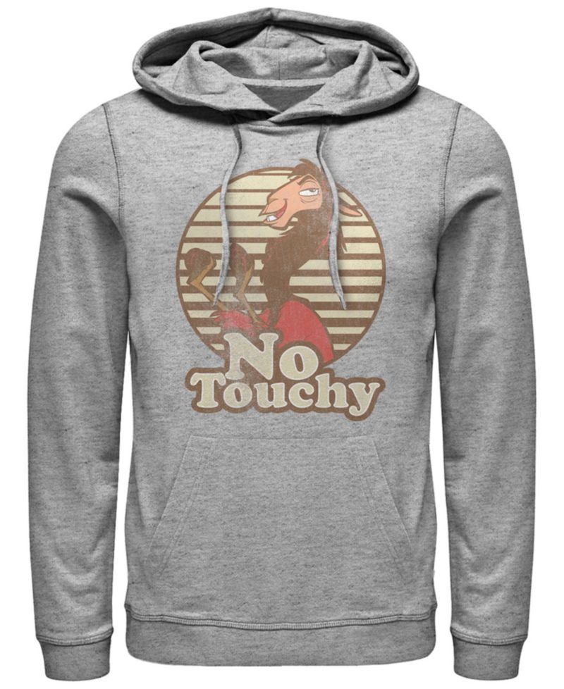 Disney Men's Emperor's New Groove Kuzco Llama No Touchy, Pullover Hoodie