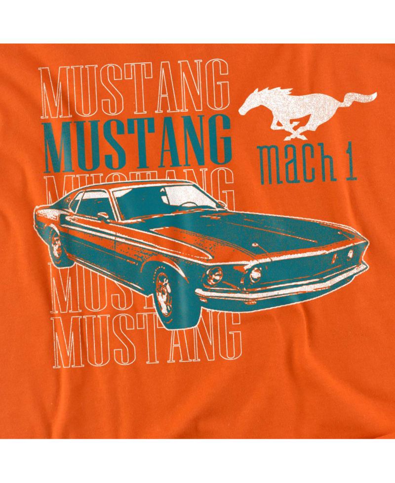 Big & Tall Ford Mach 1 Repeat T Shirt