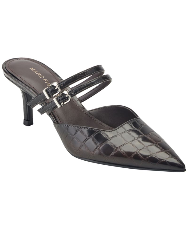 Women's Abele Double Strap Kitten Heel Pumps