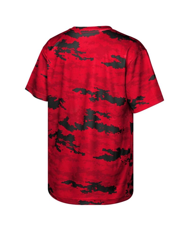 Big Boys and Girls Red Maryland Terrapins Scrimmage T-Shirt
