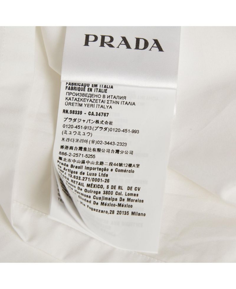 Women's Men's Rhinestone-Embellished Cotton Dress Shirt