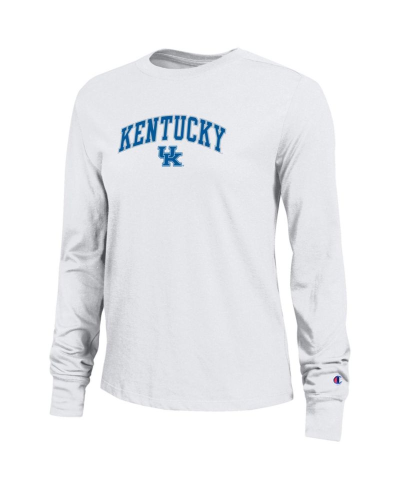 Women's Kentucky Wildcats Long-Sleeve Crewneck T-Shirt