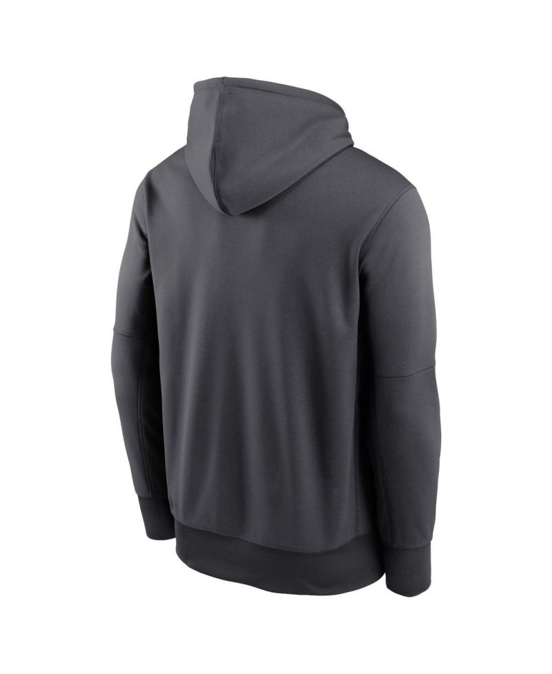 Men's Anthracite Tennessee Titans vs. Baltimore Ravens 2023 London Game Pullover Hoodie