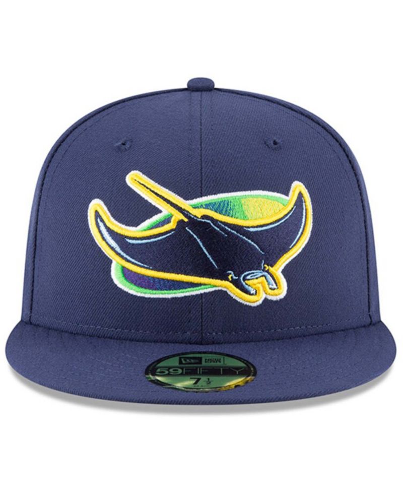 Men's Tampa Bay Rays Alternate Authentic Collection On-Field 59FIFTY Fitted Hat