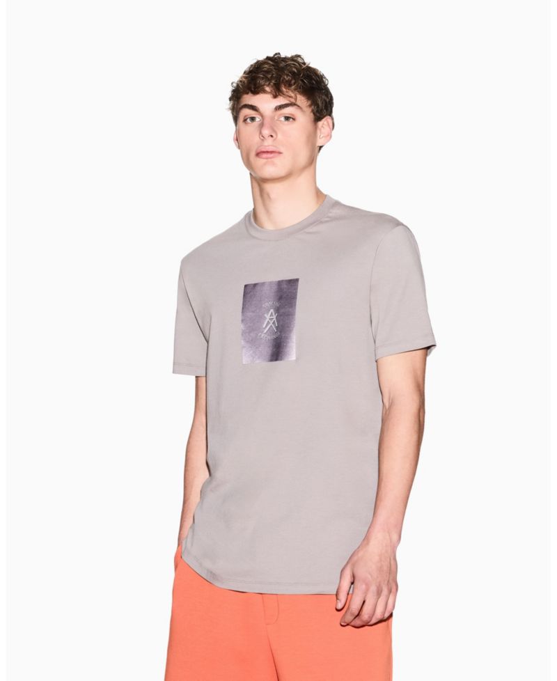 Men's Short Sleeve Jersey Satin Box T-Shirt