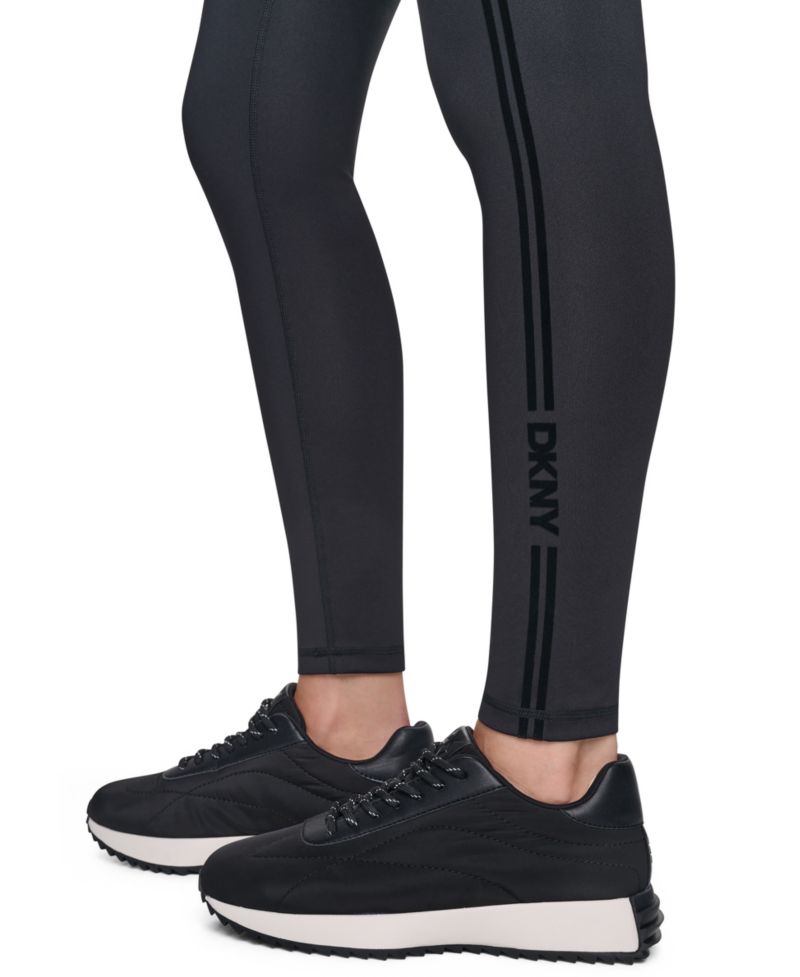 Women's Flocked Subtle Shine High-Waist 7/8 Legging