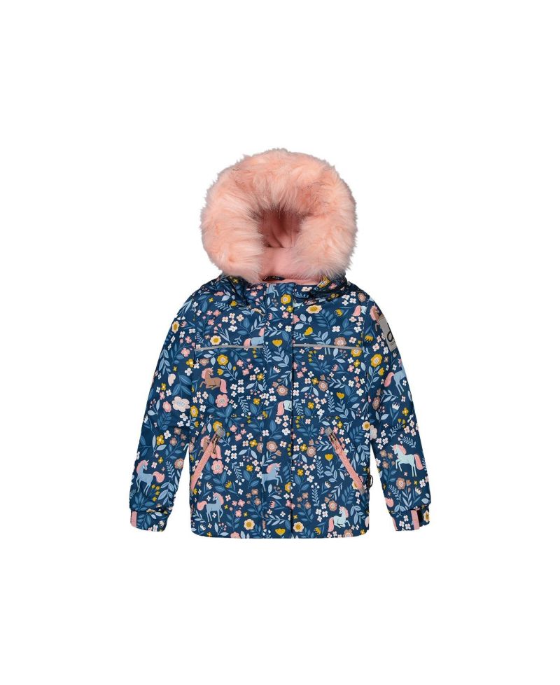 Little Girls (6-8) Two Piece Discover Snowsuit Print