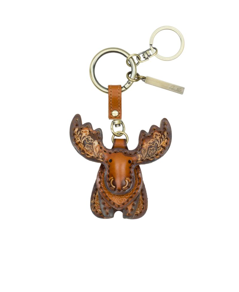 Nordic Noble Moose Leather Bag Charm