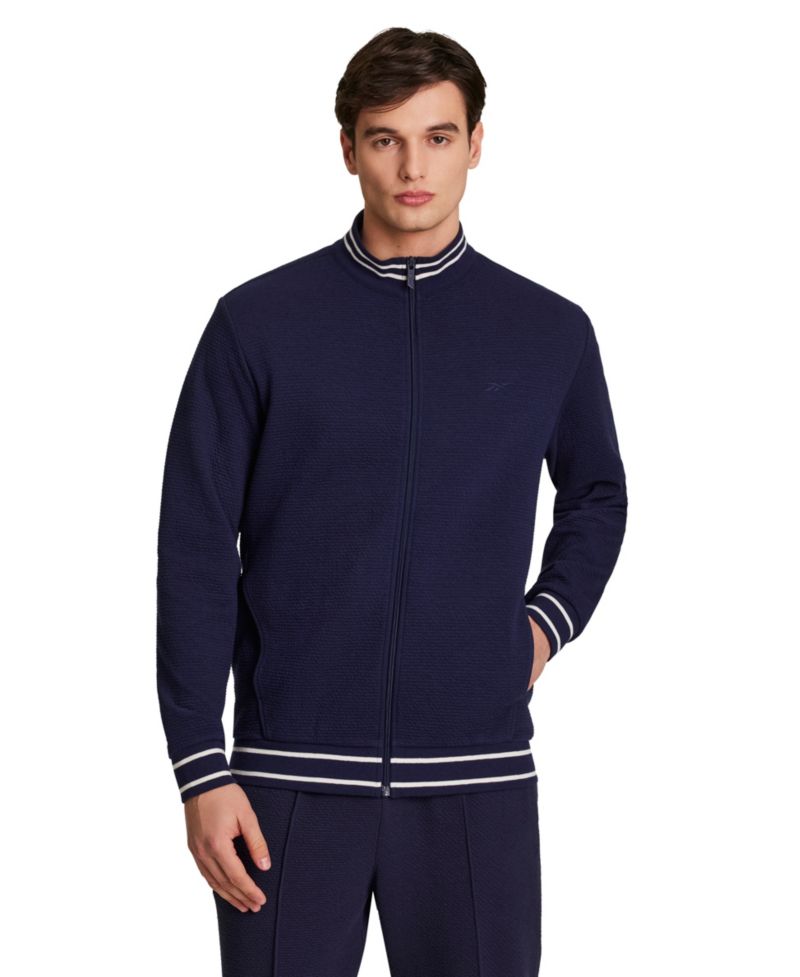 Men's Full-Zip Mock Neck Jacket