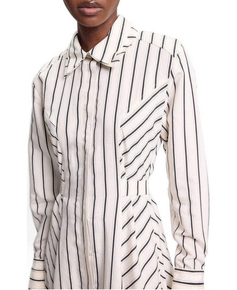Women's Stripe Midi Dress