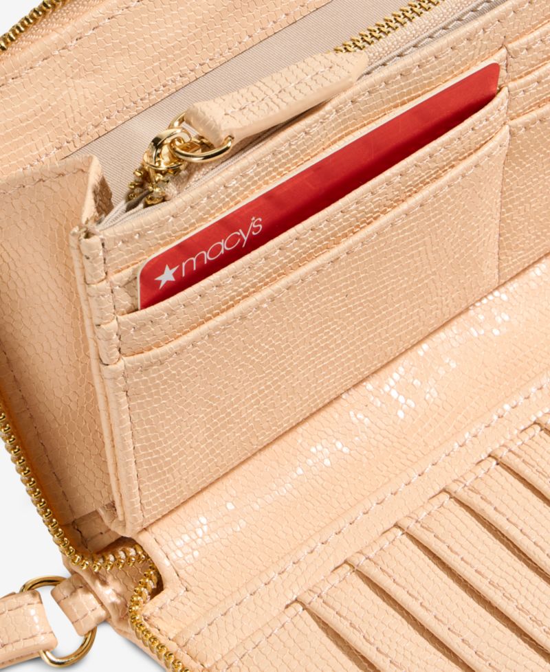 Hazell Lizard Zip Around Wallet