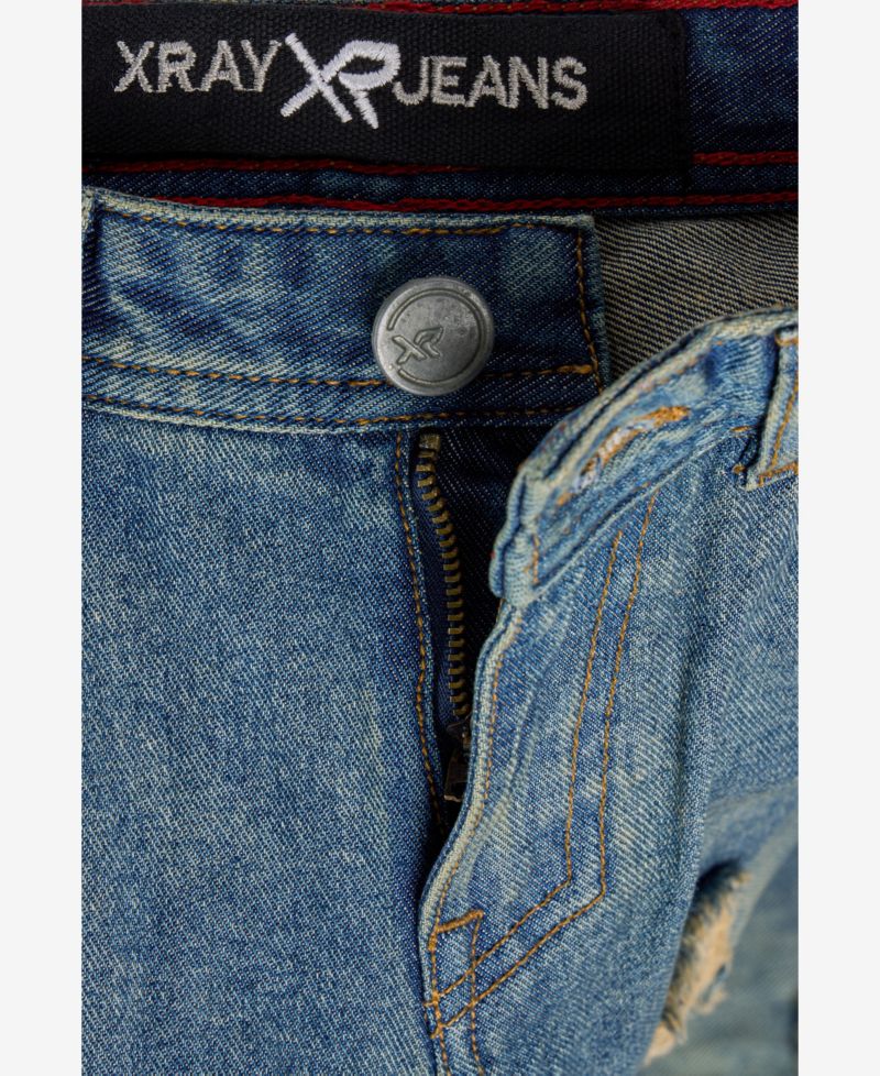 Big Boys Heavy Rips Repaired Jeans