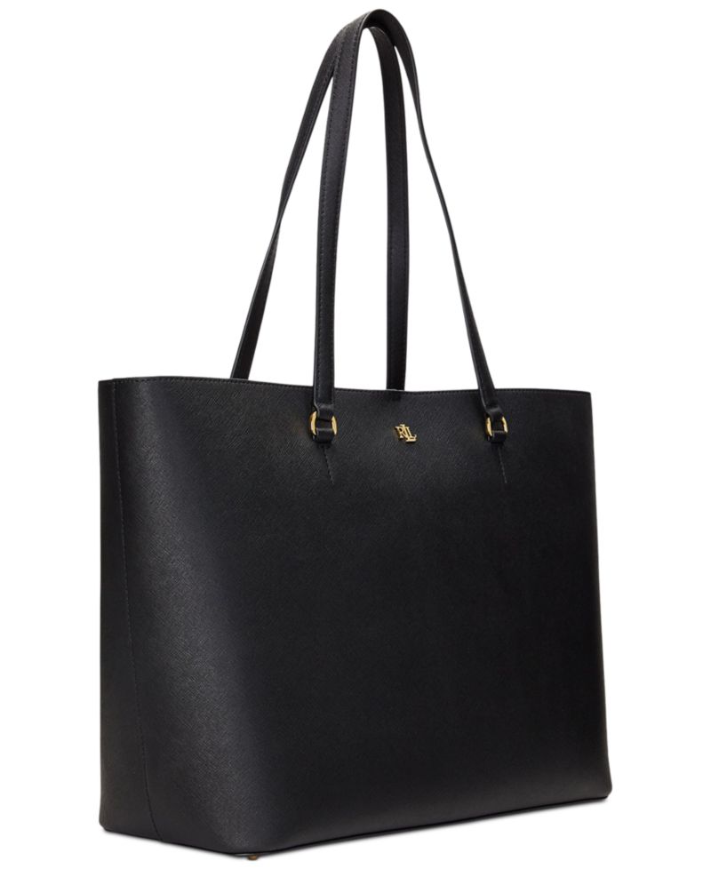 Karly Crosshatch Leather Large Tote