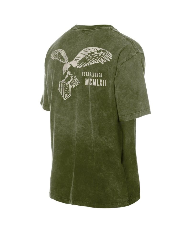 Men's Olive Houston Astros 2026 Armed Forces Day T-Shirt