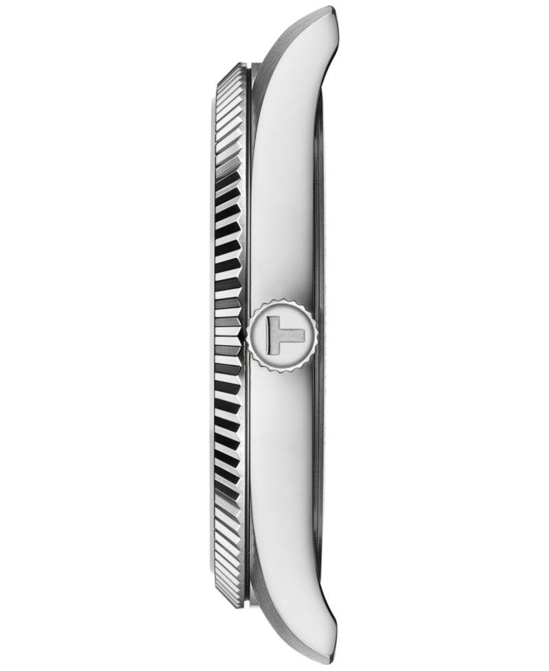 Men's Swiss Ballade Stainless Steel Bracelet Watch 40mm