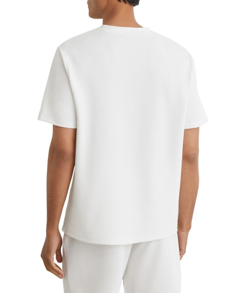 Men's Cole Textured Modern-Fit Crew-Neck T-Shirt