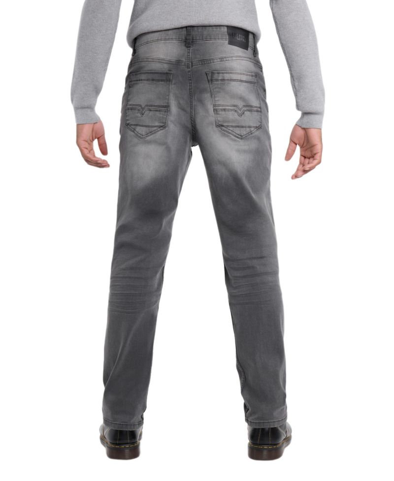 Men's Pieced Pockets Slim Fit Jeans