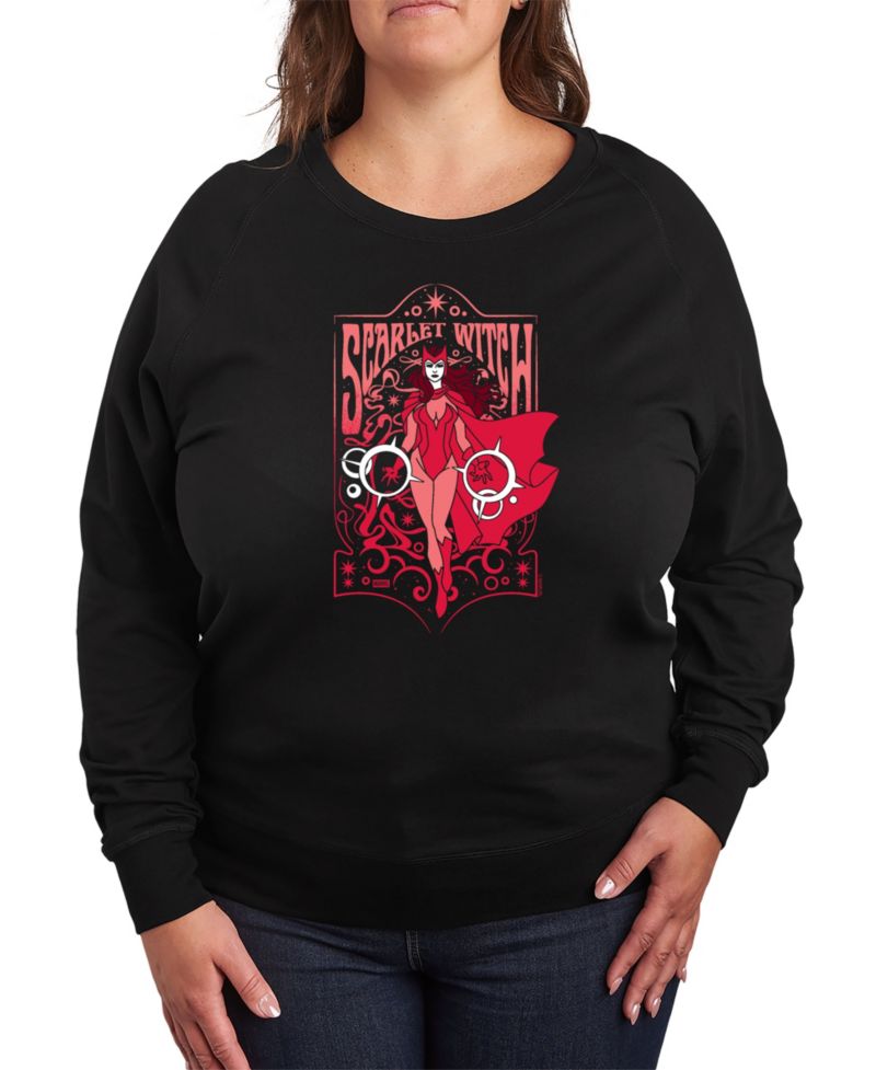 Plus Size Scarlet Witch Graphic Pullover T-Shirt