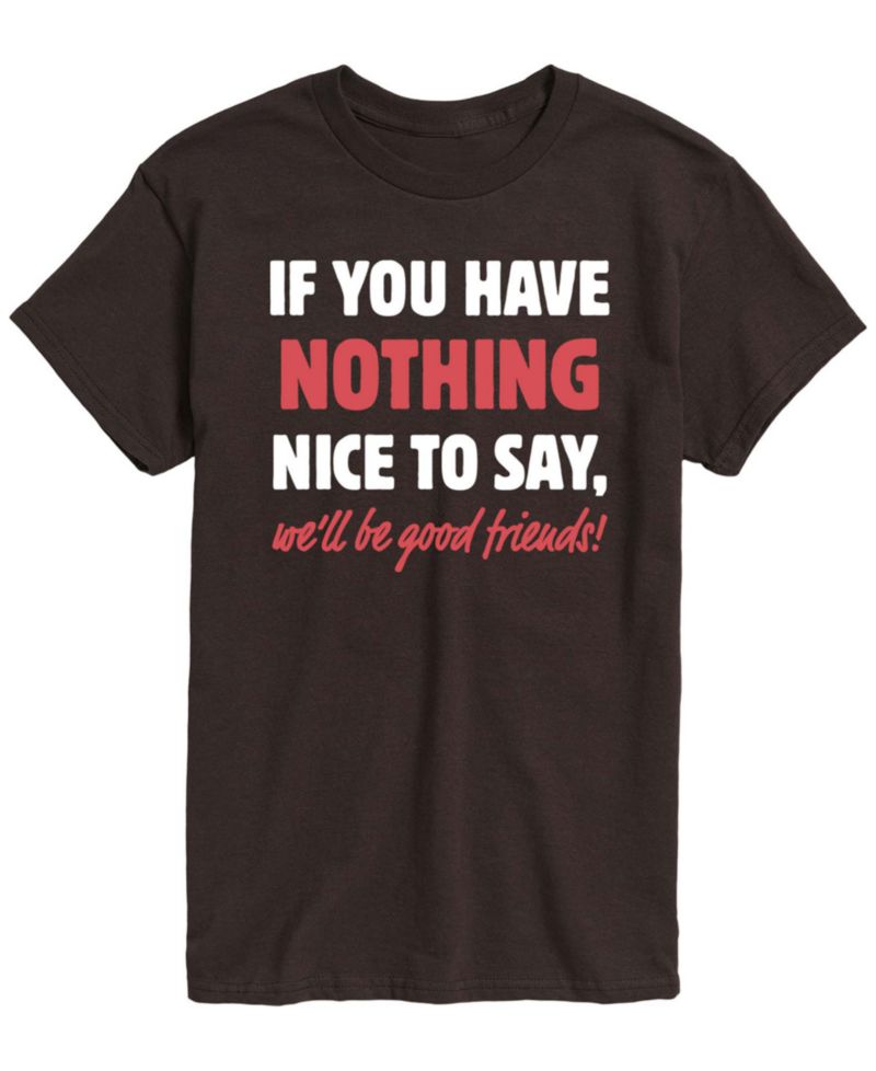 Men's Nothing Nice To Say Short-Sleeve Graphic T-Shirt