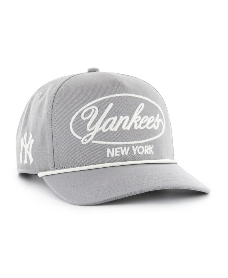 Men's Gray New York Yankees Foundational Hitch Adjustable Hat