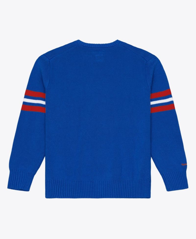 Men's Royal Chicago Cubs Head Coach Sweater