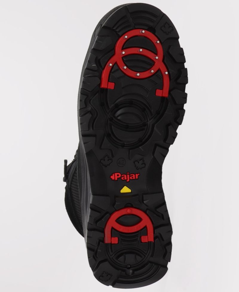 Men's Torsion Front-Lace Side Zipper Boots