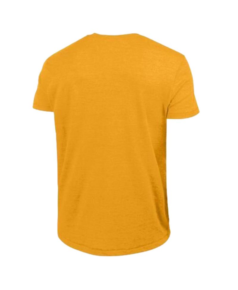 Men's Heather Gold Pittsburgh Steelers Ultimate Tri-Blend T-Shirt