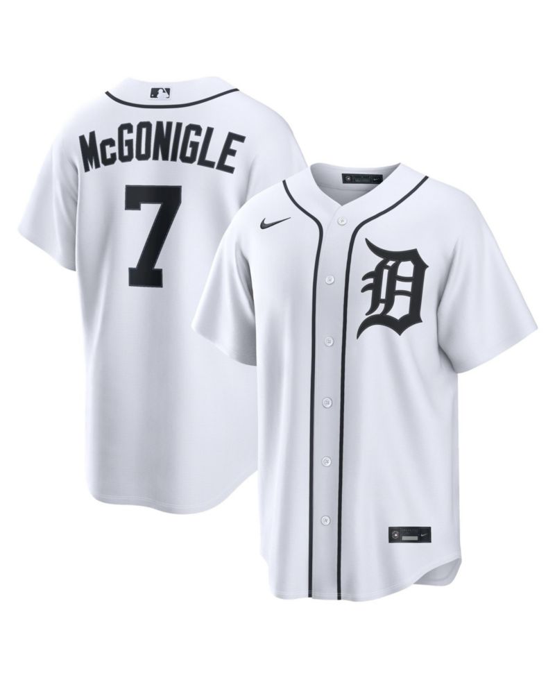 Men's Kevin McGonigle Detroit Tigers Replica Jersey