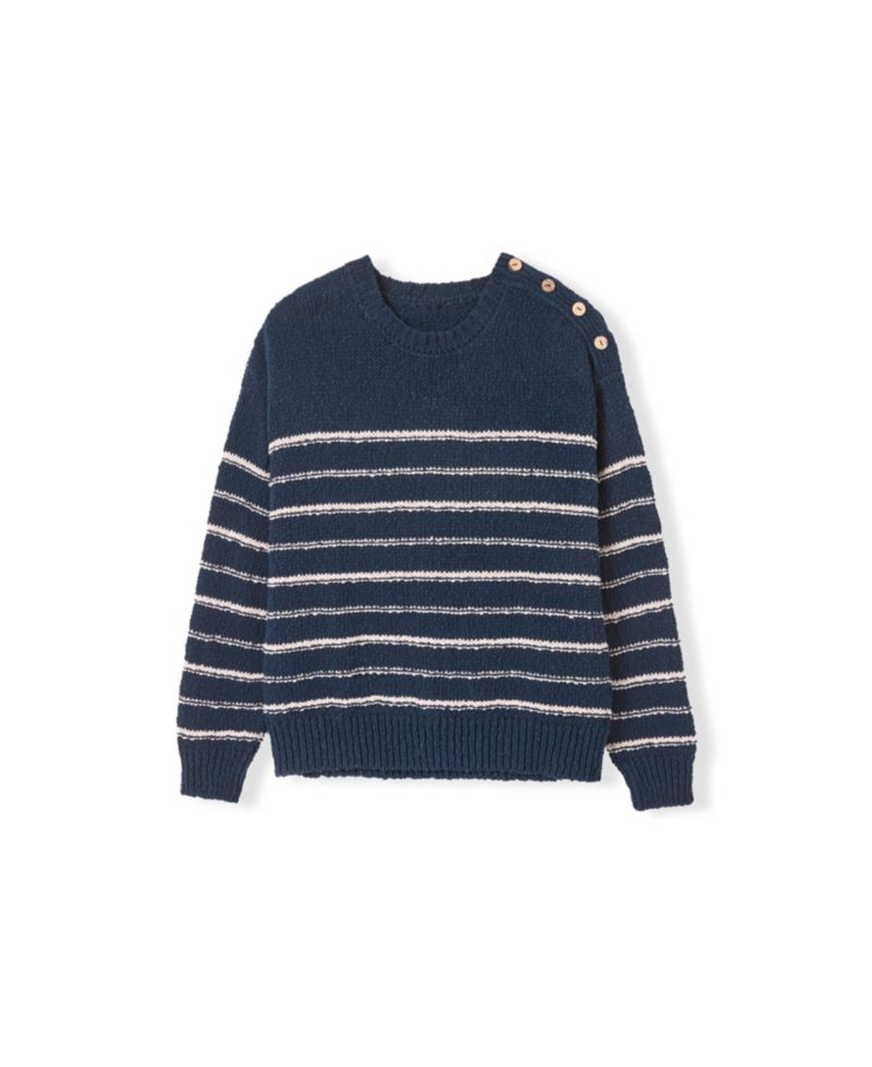 Women's Linen Cotton Breton Sweater