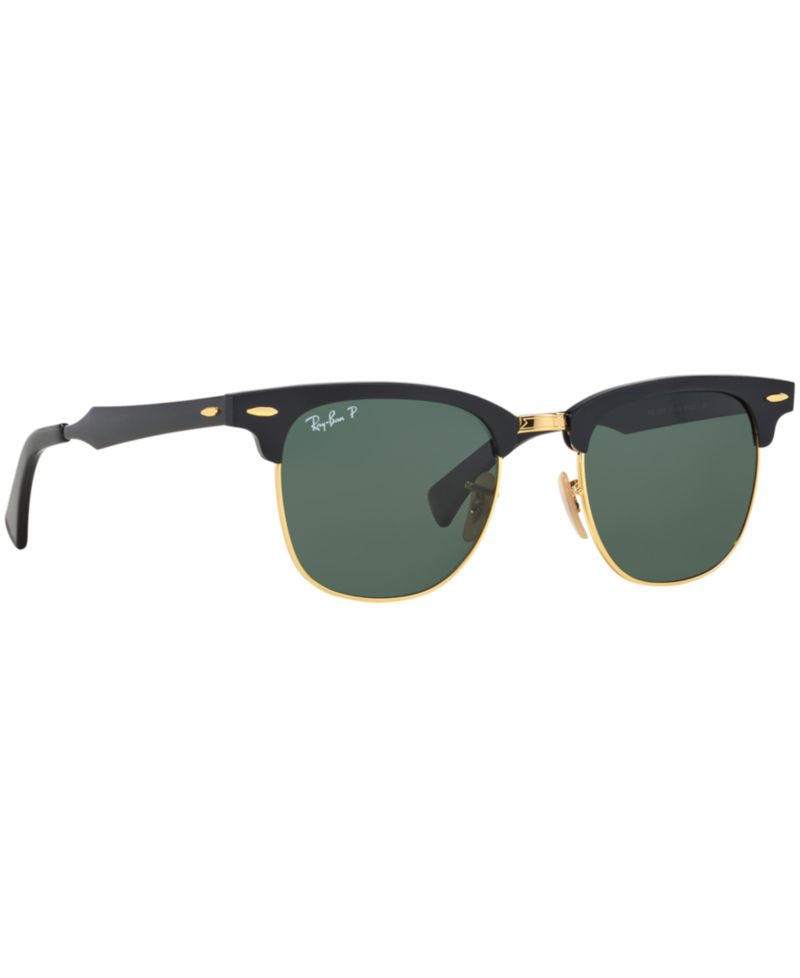 Polarized Sunglasses , RB3507 CLUBMASTER ALUMINUM