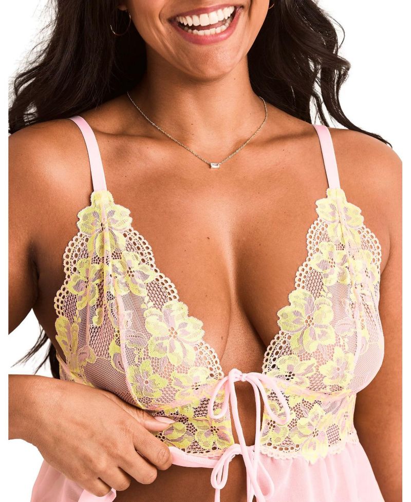 Plus Size Tammy Camisole & Shorts Set Lingerie