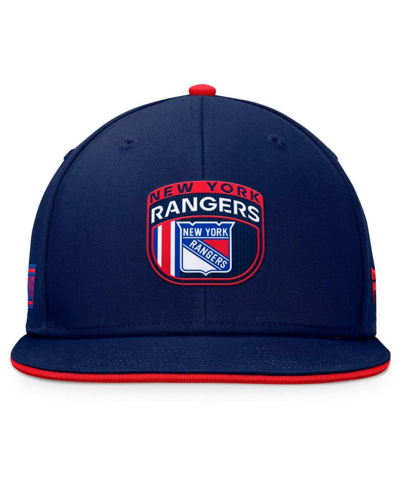 Men's Navy New York Rangers 2024 NHL Draft Snapback Hat